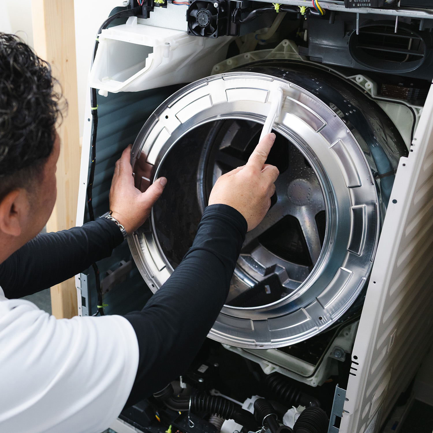洗濯機の内部を徹底的に！